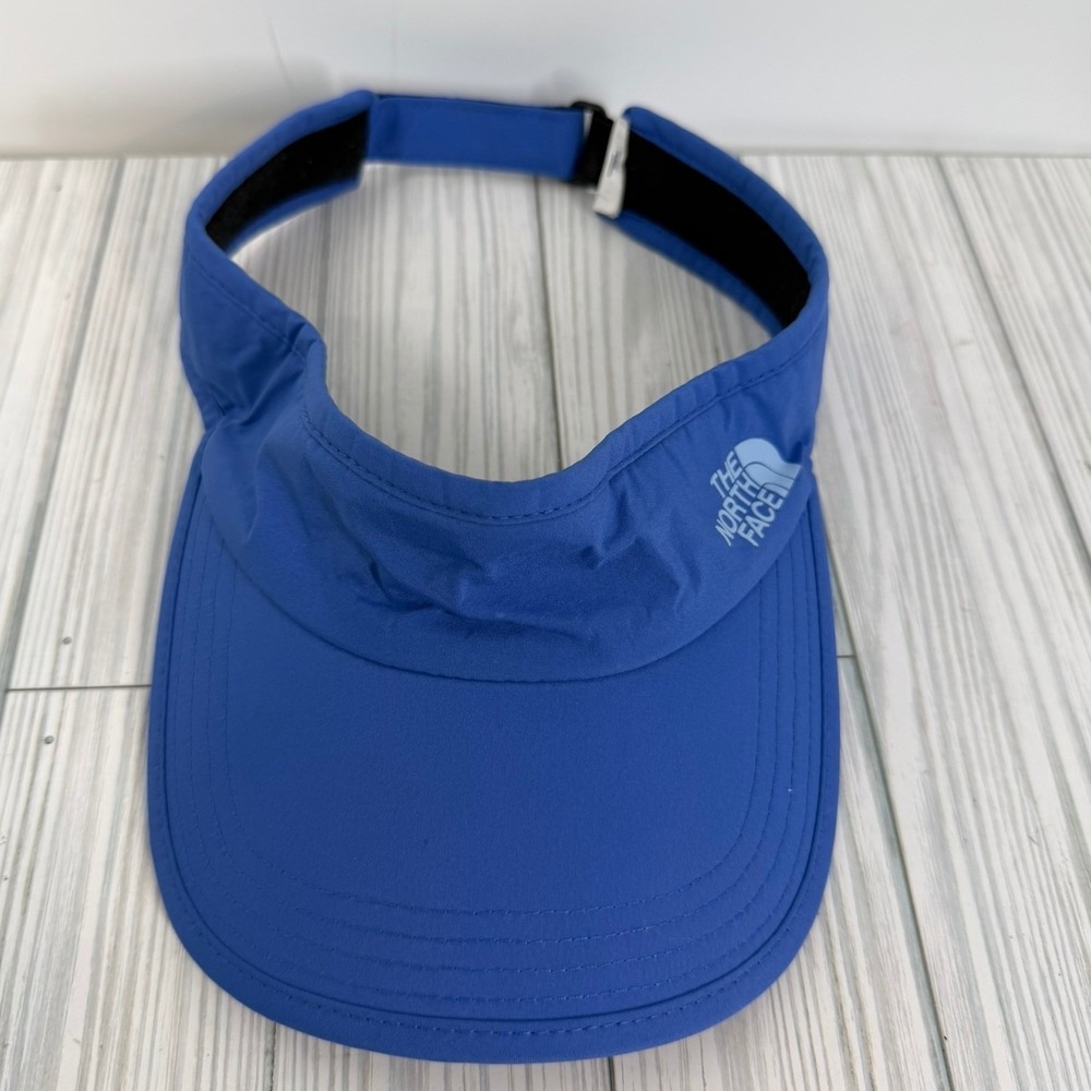 The North Face Visor Blue Adjustable Athletic Sun Hat Unisex Small/Medium